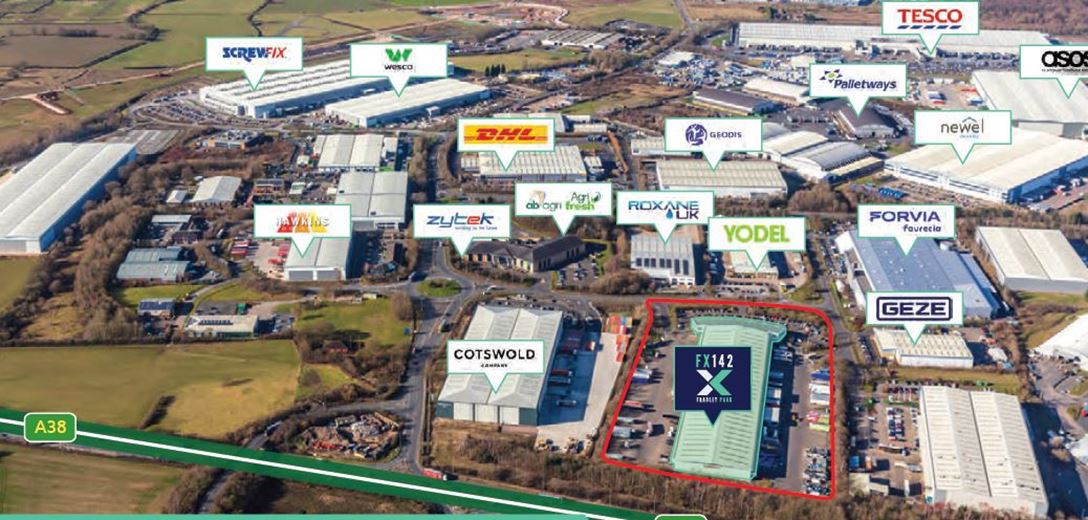 142,892 Sq Ft , FX142 Fradley Park, Lancaster Way WS13 - Available