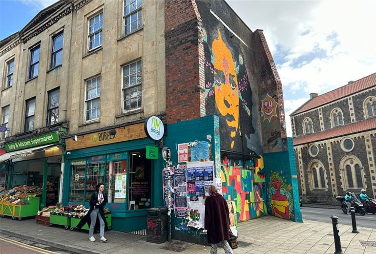 1,381 Sq Ft , 54 Stokes Croft BS1 - Sold STC
