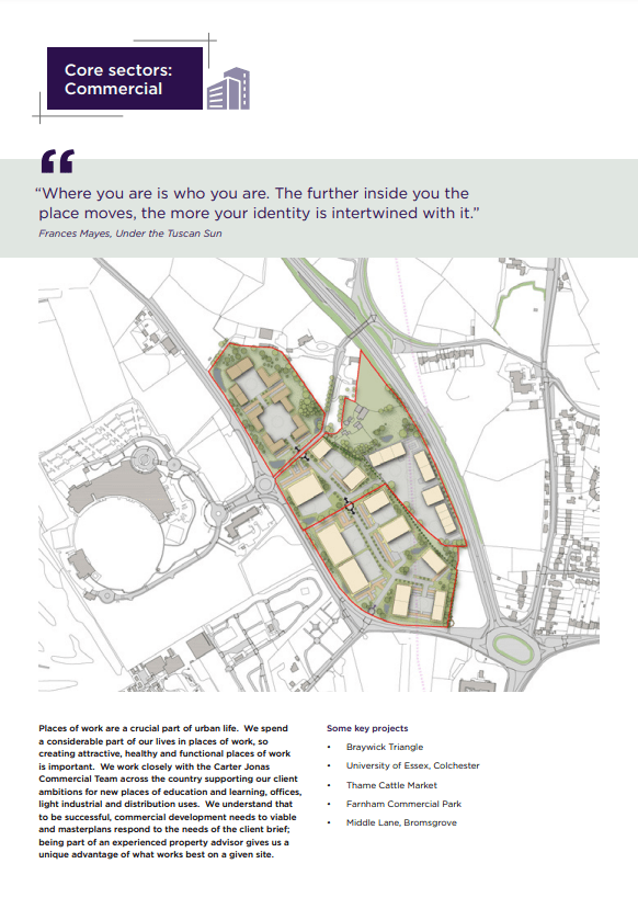 Core sectors: Commercial