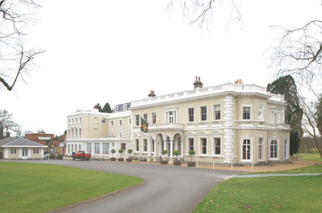 Burhill Golf Club grounds and building