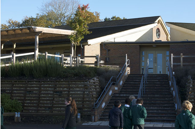 St. Finian's Primary School entrance