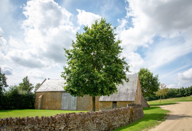 Outbuilding on land at shooting estate in the Cotswolds