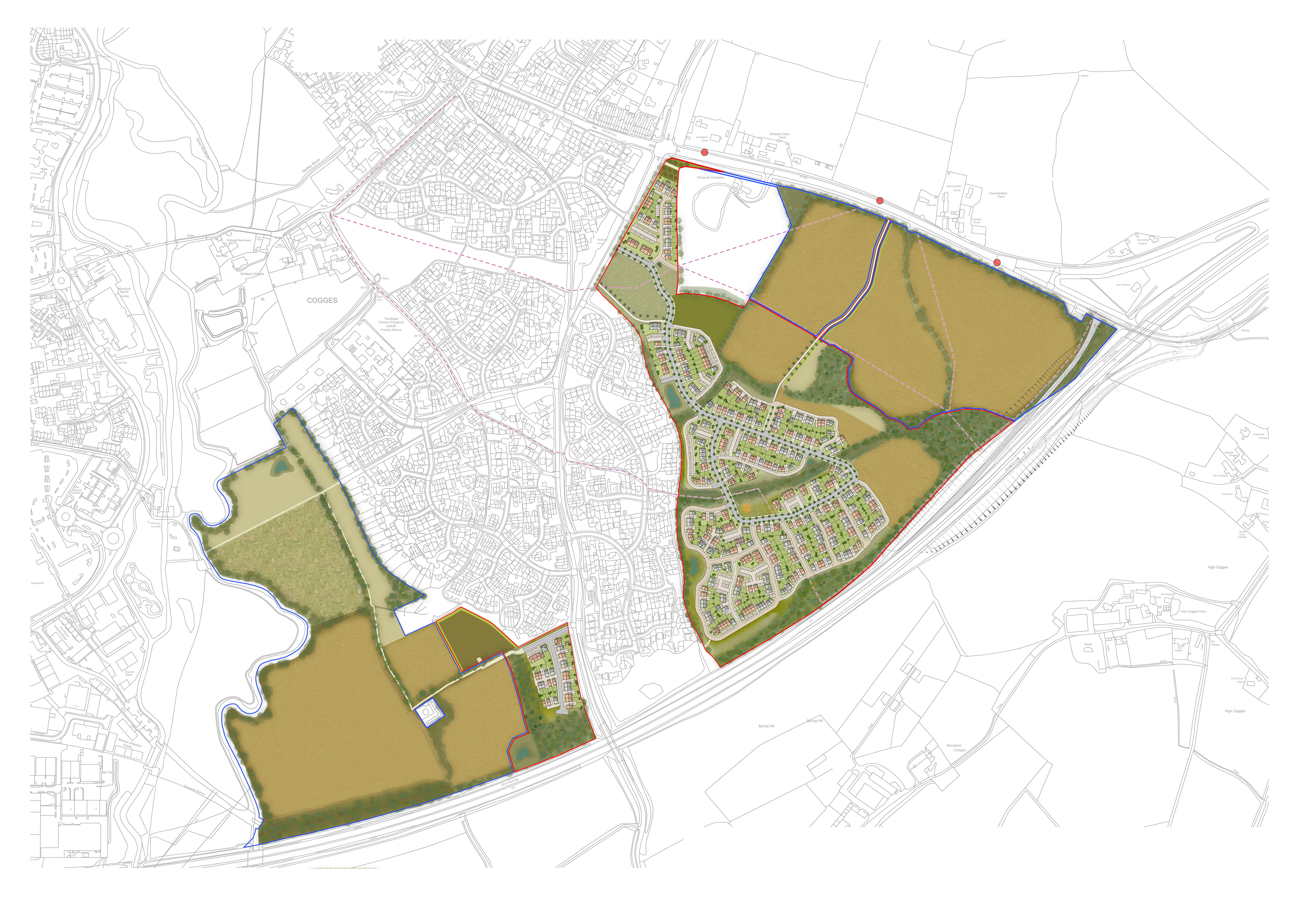 Land off Cogges Hill Road