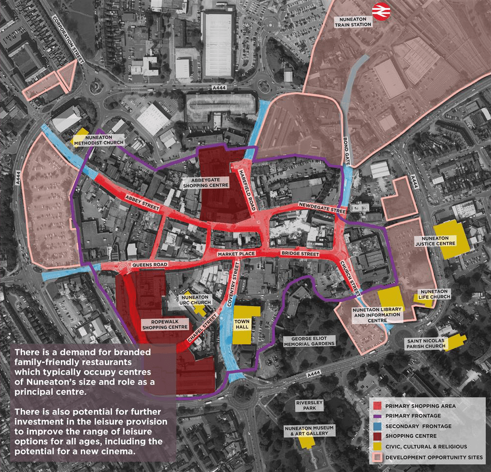 Nuneaton town centre regeneration