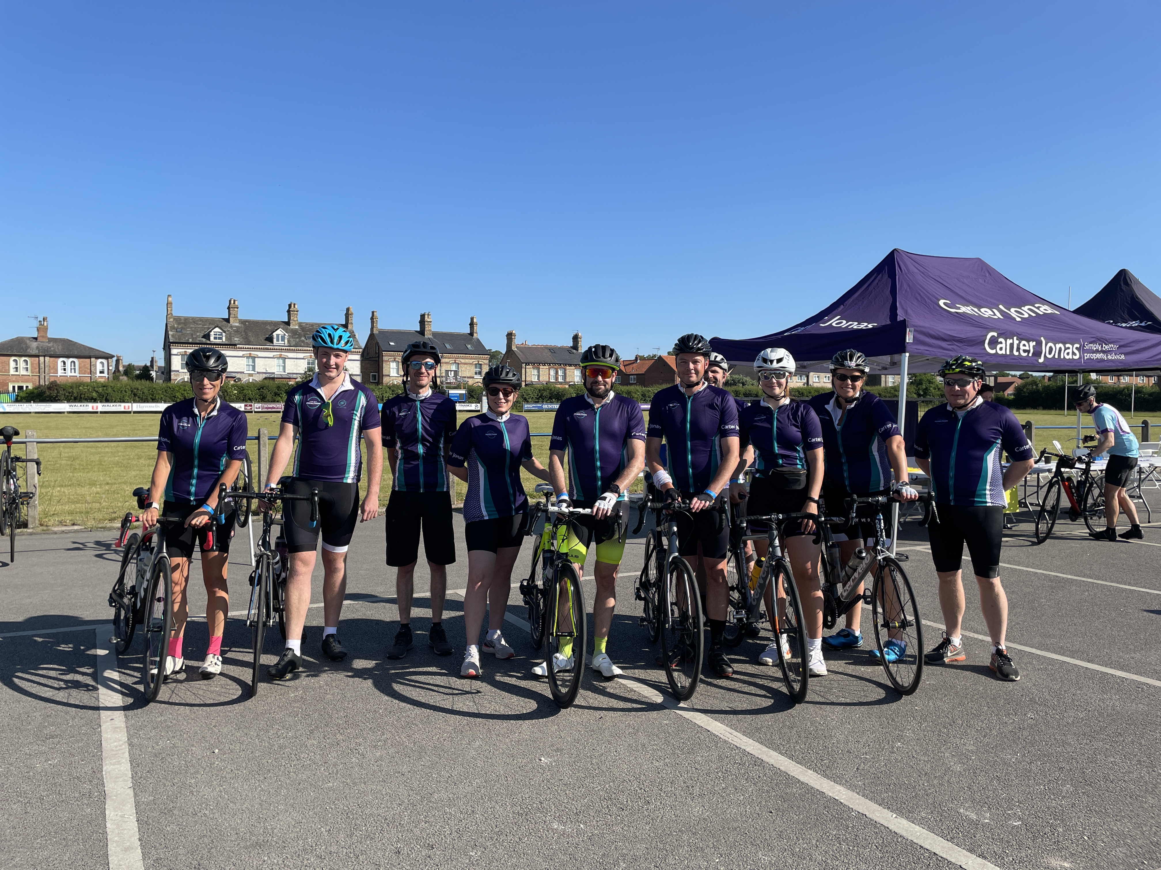 Carter Jonas Pedalthon 2023 team