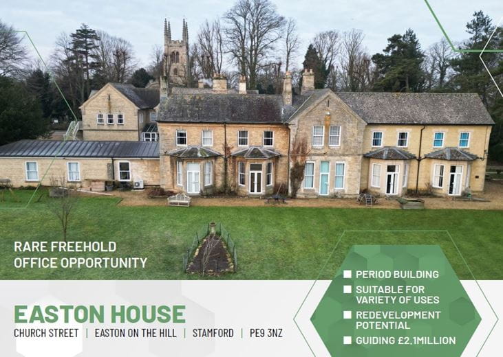 12,461 Sq Ft , Easton House, Church Street PE9 - Available