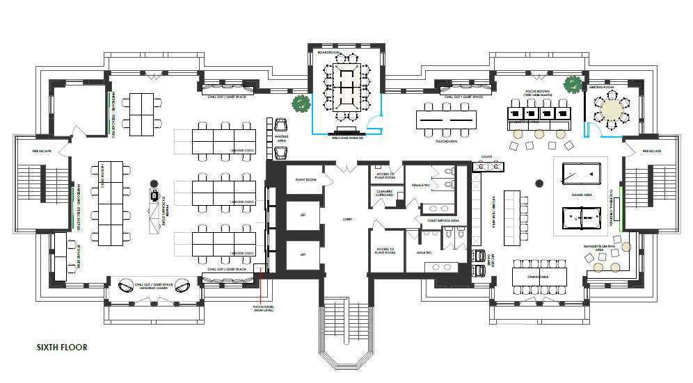 4,295 Sq Ft , 6th Floor, 31 Great George Street BS1 - Available