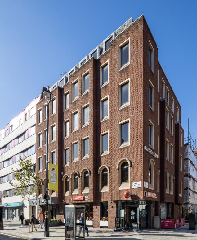 1,646 to 6,035 Sq Ft , Caparo House, 101-103 Baker Street W1U - Available