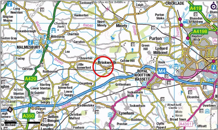0.29 acres , Land At Laceys House, B4042 SN15 - Available