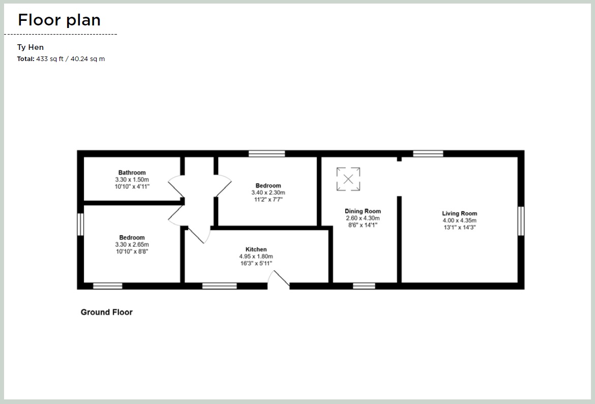 Floorplan Ty Hen
