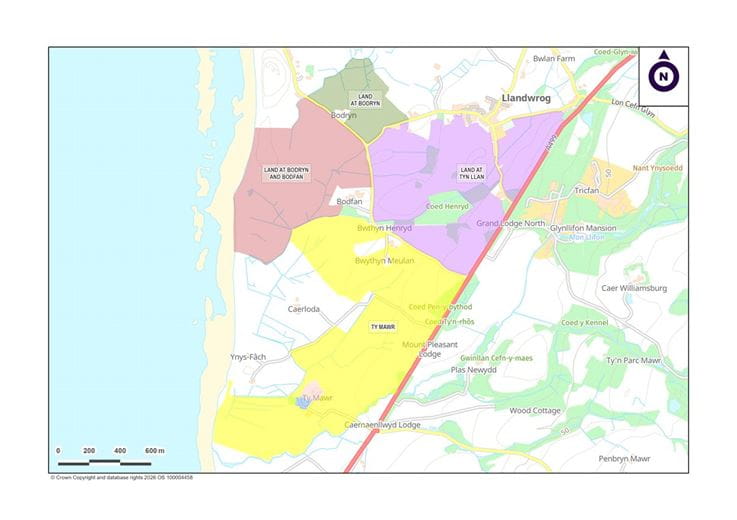265 acres Farm, Pontllyfni, Caernarfon LL54 - Available