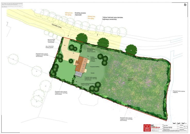  bedroom development plot, Cornells Lane, Widdington CB11 - Sold STC