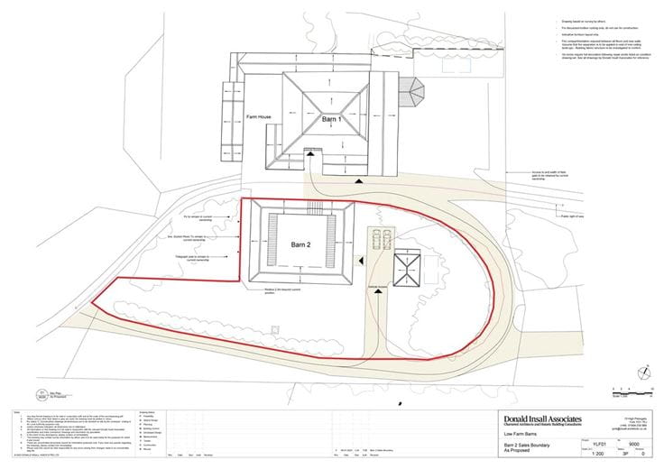  bedroom house, Barn 2, Low Farm Barns, Thorpe Underwood YO26 - Available