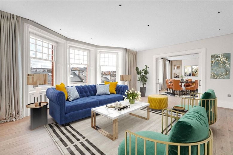 4 bedroom flat, Wynnstay Gardens, Kensington W8 - Available