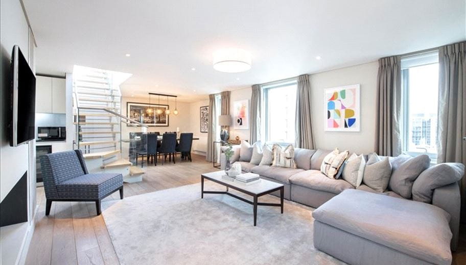 4 bedroom flat, Merchant Square East, London W2 - Available
