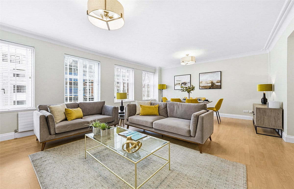 3 bedroom flat, Stafford Court, Kensington High Street W8 - Available