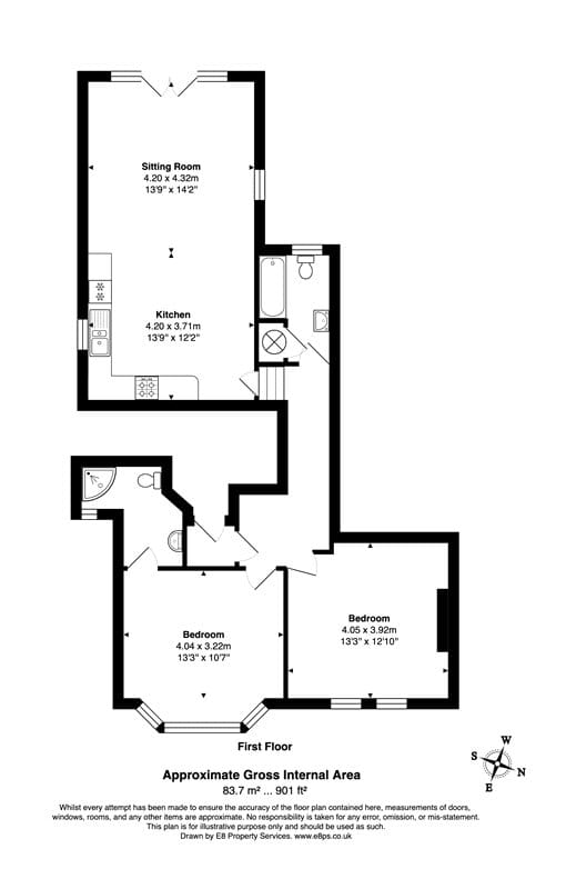 Flat B Floorplan