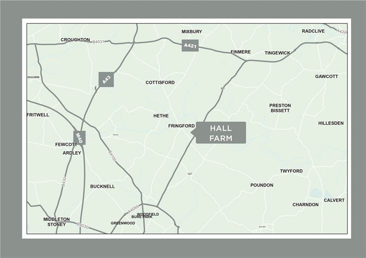 9.5 acres Farm, Main Street, Fringford OX27 - Sold