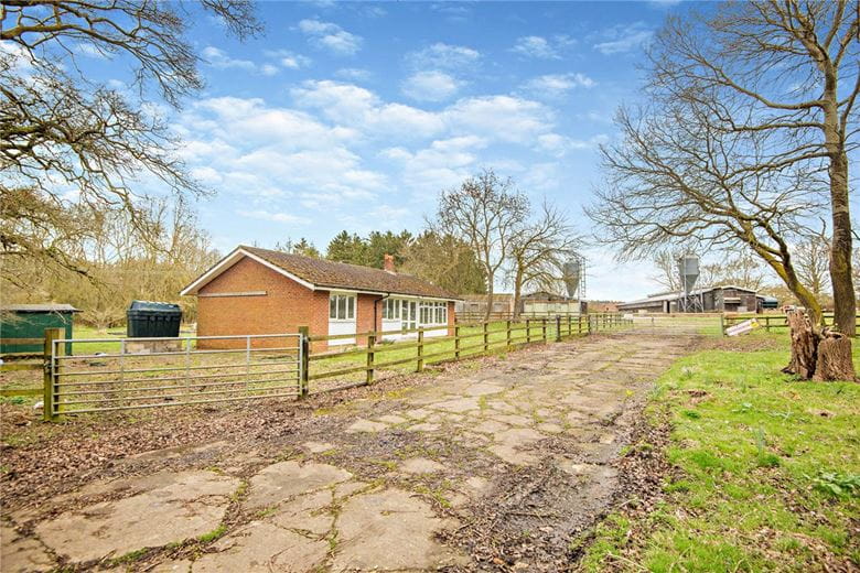 7.3 acres Bungalow, Menmarsh Road, Worminghall HP18 - Sold