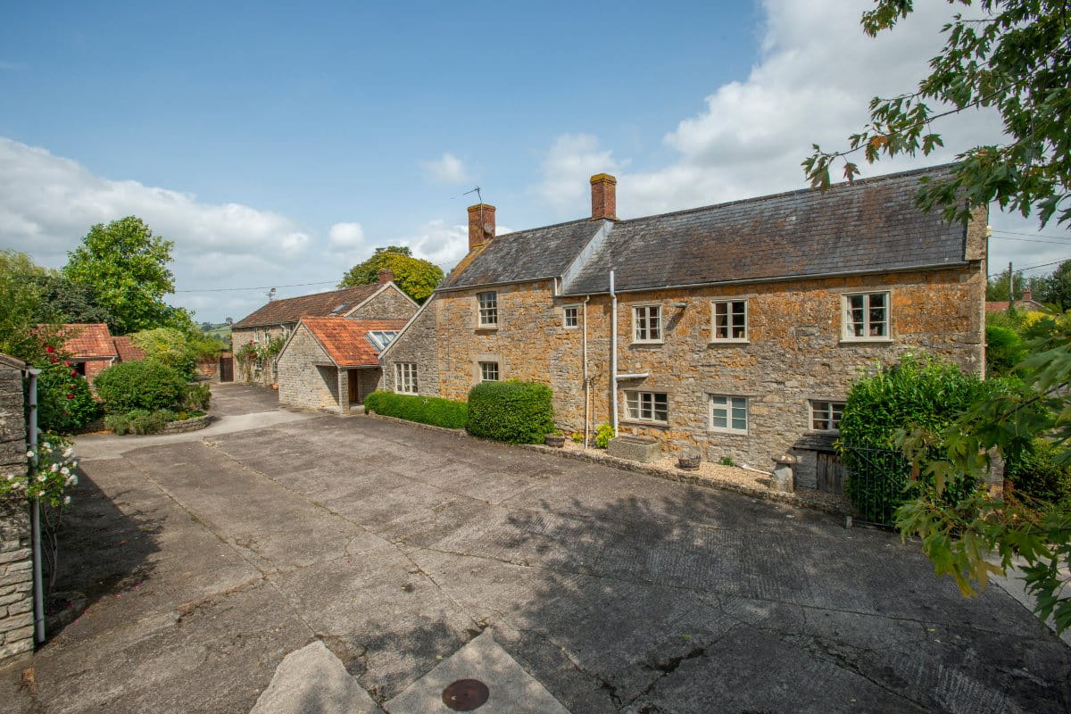 60 acres House, Manor Farm, Alhampton BA4 - Sold