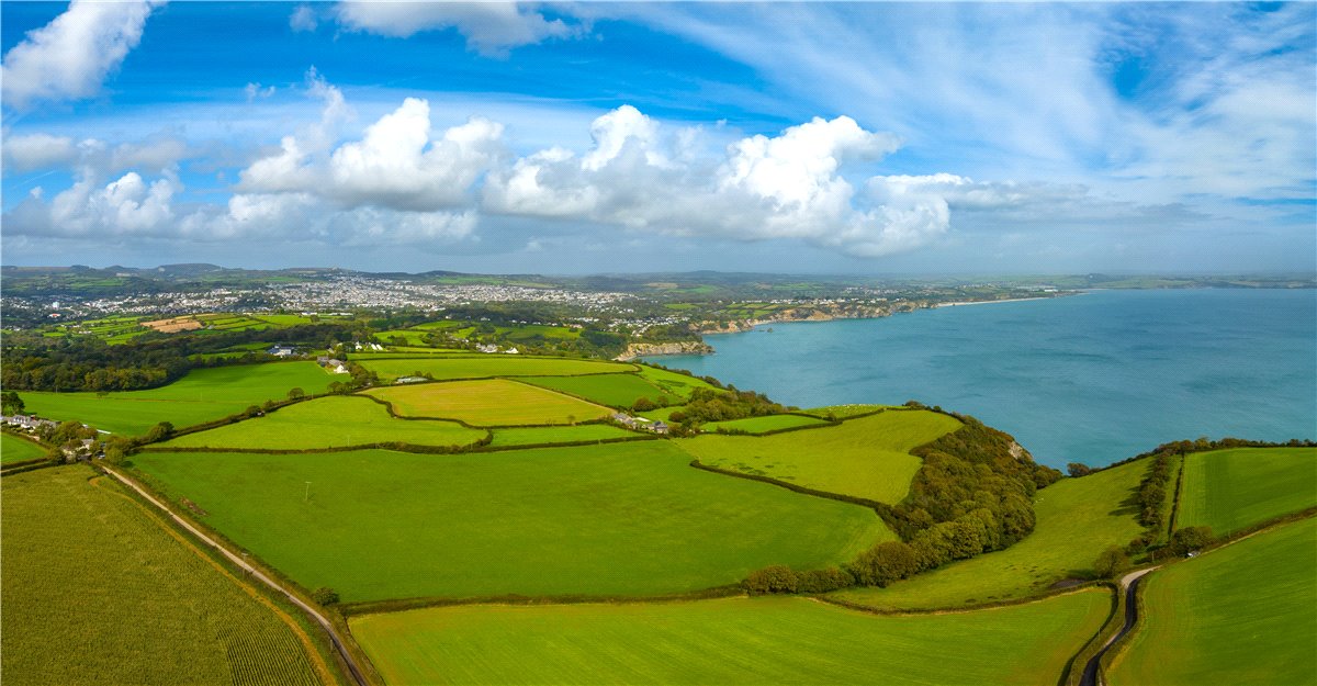 104.2 acres Land, Porthpean, St. Austell PL26 - Sold