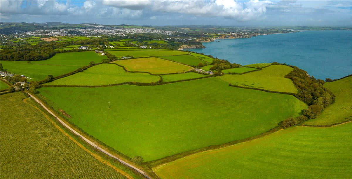 104.2 acres Land, Porthpean, St. Austell PL26 - Sold