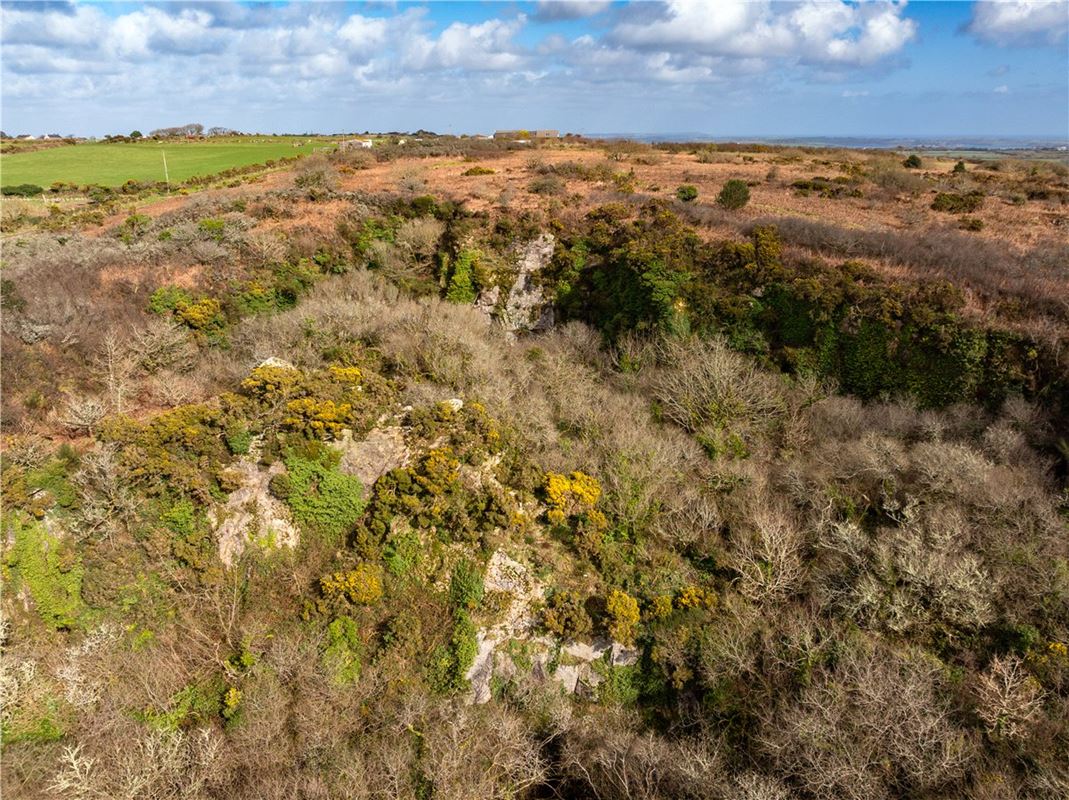 18.5 acres Land, Spargo Quarry, Mabe TR10 - Available