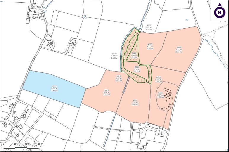 38.2 acres House, Briff Lane, Bucklebury RG7 - Sold STC