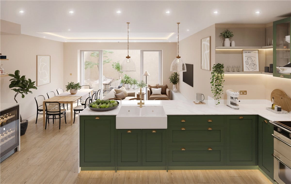 5 bedroom house, London Square Wandsworth Common, Springfield Drive SW17 - Available