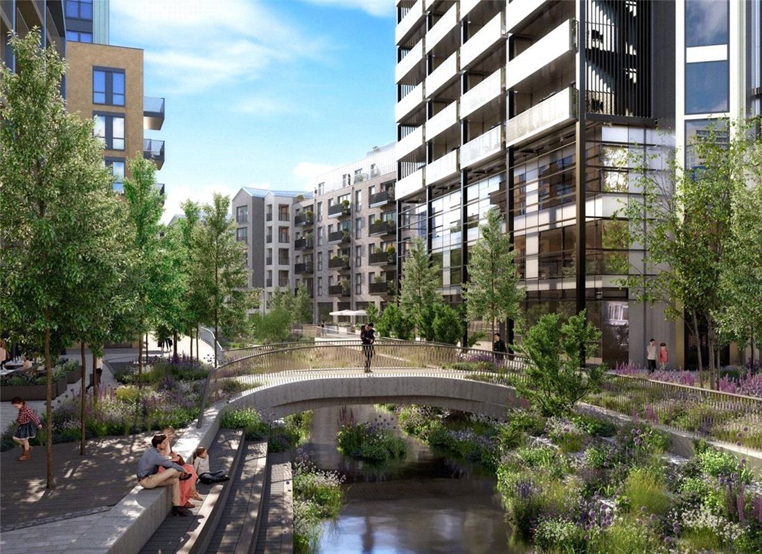 1 bedroom flat, Artisan Tower, 2 Mill Stream Walk SW18 - Available